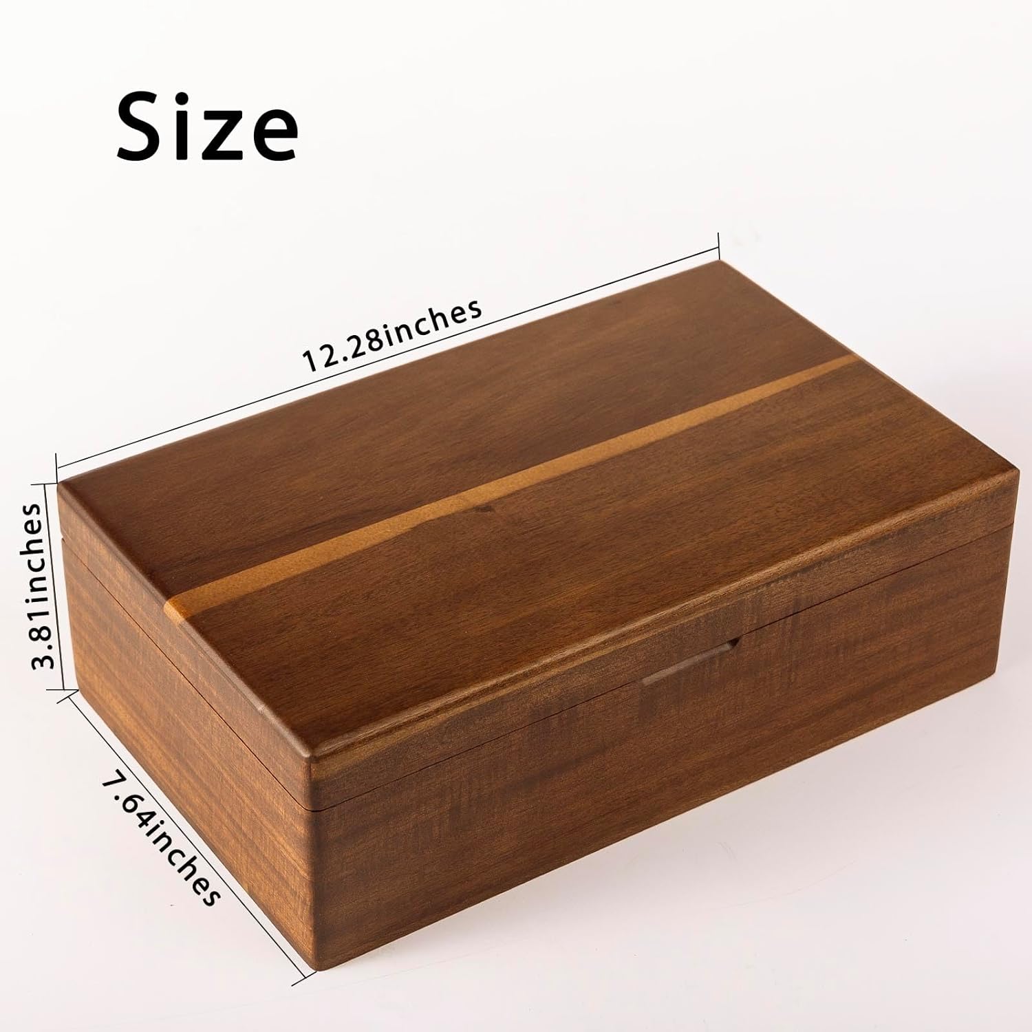 Acacia Wooden Tea Bag Organizers, Tea packet Storage Boxes, Tea Caddy for Tea Bags Chest, Teabag Holder Containers, T... - Image 2