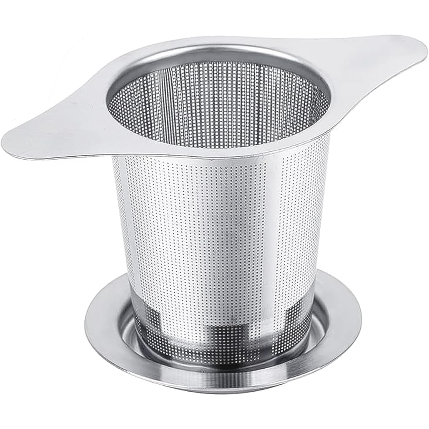 Universal Tea Infuser with Lid Stainless Steel Filter Fits Mugs Cups Teapots Food Grade